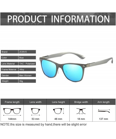 Wayfarer Sunglasses for Men Women Polarized sunglasses Fashion Vintage Wayfarer Sun Glasses - C5 - C118E70AYO0 $10.73