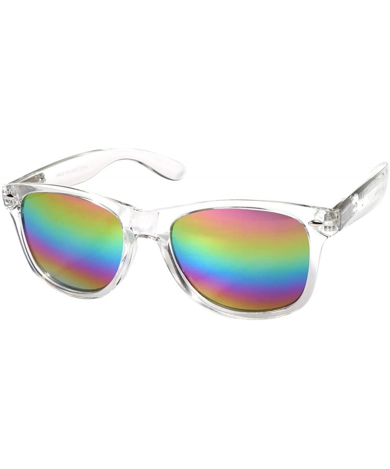 Sport Polarized Sunglasses Vintage Retro Designer Unisex Sun Glasses UV400 - CX196R3GR0N $9.56