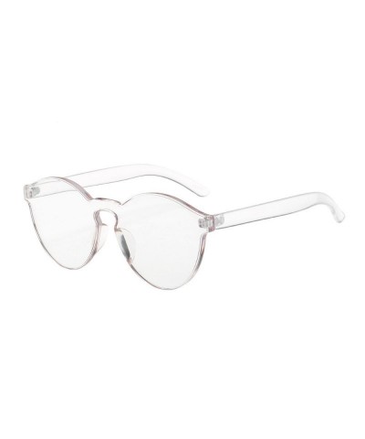 Rimless Polarized Sunglasses Protection Glasses Mirrored - White - CC18RLR78EH $25.80
