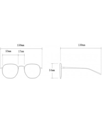 Sport Fashion Sunglasses Classic Retro Irregular sun glasses Unisex Polarized Sunglasses - Gray - CA18SYK3IZO $8.37