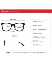 Aviator Non-prescription Glasses Frame Clear Lens Eyeglasses - Brown - CQ12NZ5SC4B $18.22