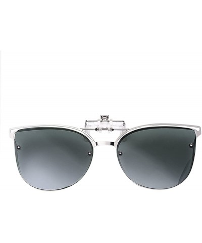 Round Sunglasses Prescription glasses Polarized - Green - C818E2ICWT6 $16.67