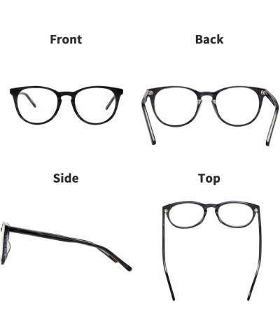 Wayfarer JO Polarized Sunglasses Clip for Man Women with Optical Glasses JO5115 Black - Black Tortoise - CD18K77U9S6 $50.06