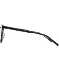 Wayfarer JO Polarized Sunglasses Clip for Man Women with Optical Glasses JO5115 Black - Black Tortoise - CD18K77U9S6 $50.06