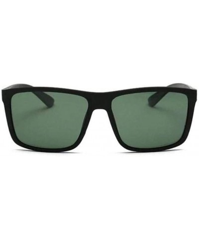 Oval Polarized Sunglasses Mens Brand Vintage Driving Movement Sun Glasses Men Driver Safety - CZ199X89H2T $20.06