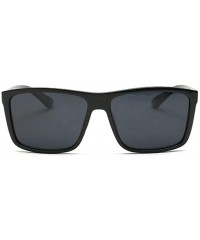 Oval Polarized Sunglasses Mens Brand Vintage Driving Movement Sun Glasses Men Driver Safety - CZ199X89H2T $12.94