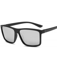 Oval Polarized Sunglasses Mens Brand Vintage Driving Movement Sun Glasses Men Driver Safety - CZ199X89H2T $12.94