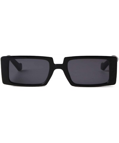 Vintage Rectangle Sunglasses for Women Retro Fashion Sun Glasses Shades ...