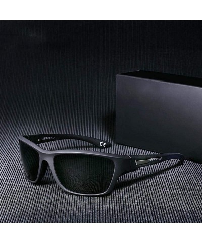 Square 20/20 Brand Classic Men Sunglasses Polarized Square Male C02 MatteBlack Smoke - C04 Black Smoke - CH18Y2ORKK2 $11.25