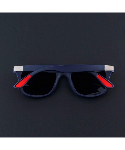 Rimless Fashion Square Ladies Polarizing Sunglasses Men's Glasses Retro Driving Sunglasses - C1 - CR194OI8756 $15.47