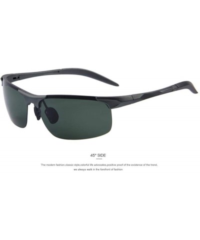 Aviator 100% Polarized Driver Driving Sunglasses TR90 Ultra Lightweight C02 Blue - C05 G15 - CB18XEC6SI6 $19.64