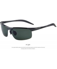 Aviator 100% Polarized Driver Driving Sunglasses TR90 Ultra Lightweight C02 Blue - C05 G15 - CB18XEC6SI6 $12.47