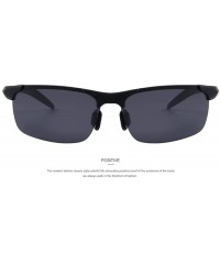 Aviator 100% Polarized Driver Driving Sunglasses TR90 Ultra Lightweight C02 Blue - C05 G15 - CB18XEC6SI6 $12.47