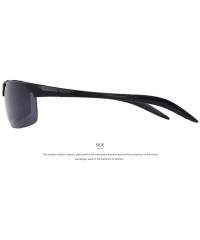 Aviator 100% Polarized Driver Driving Sunglasses TR90 Ultra Lightweight C02 Blue - C05 G15 - CB18XEC6SI6 $12.47