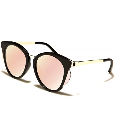 Cat Eye Stylish Design Contemporary Elegant Sexy Womens Cat Eye Sunglasses - Black / Pink - CX18ECH2A2Y $10.80