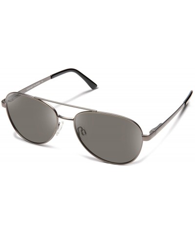 Sport Callsign Polarized Sunglasses - Matte Gunmetal / Polarized Gray - CB196XQ04TK $48.86