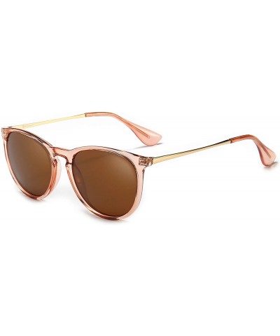 Wayfarer SUNGAIT Vintage Round Sunglasses for Women Classic Retro Designer Style - CL18ZUZ7H8W $34.00