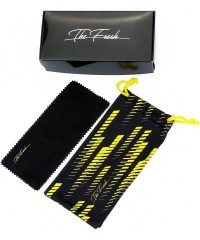 Rimless Designer Fashion Sports Sunglasses for Baseball Cycling Fishing Golf Superlight Frame - S505-shiny Black - CI18EM4N88...