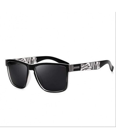 Round Fashionable Sunglasses- Colorful Polarized Frames- Men and Women Driving Sunglasses (Color 1) - 1 - C41997530XS $20.40