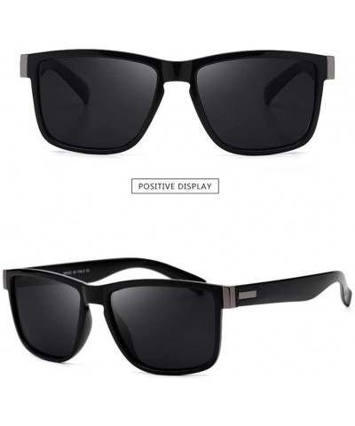 Round Fashionable Sunglasses- Colorful Polarized Frames- Men and Women Driving Sunglasses (Color 1) - 1 - C41997530XS $20.40