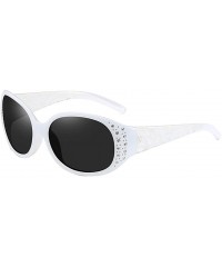 Goggle Polarized Gradient Sunglasses-Fashion Women Owersized Sun Glasses-Driving Goggle - D - CO190EDCTW7 $36.53