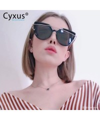 Round Vintage Polarized Sunglasses Fashion Cat Eye Sun Glasses for Driving Fishing Outdoor Sun Eyewear Women/Men - CP18ORH79W...