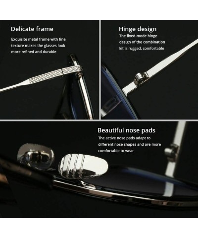 Sport Tony Stark Sunglasses Square Metal Frame Men Women Unisex Vintage Aviator Square Sunglasses - C718X2Z5I4H $11.28