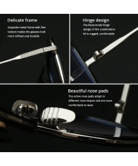 Sport Tony Stark Sunglasses Square Metal Frame Men Women Unisex Vintage Aviator Square Sunglasses - C718X2Z5I4H $11.28