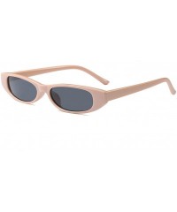 Oval Women Cateye Oval Sunglass - Khaki/Grey - CW18DWMCOTI $8.63