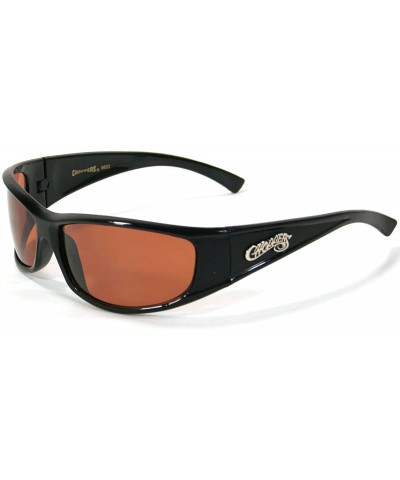 Sport Comfort Fit Sports Biker Motorcycle Sunglasses SA6603 - Brown Black - CB11GQ30WRD $11.53