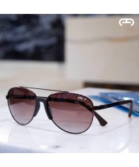 Goggle p685 Polarized Aviator Style - Ultra Lightweight Metal Frame for Women and Men - 100% UV Protection. - CO192TH564R $23.15