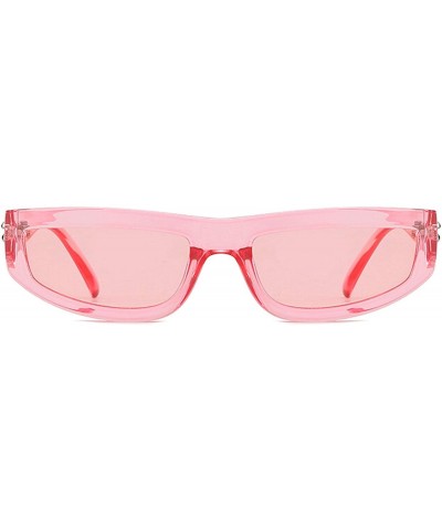 Oval Vintage Sunglasses for Men or Women PC AC UV 400 Protection Sun glasses - Pink - CH18SZUG2GZ $28.64