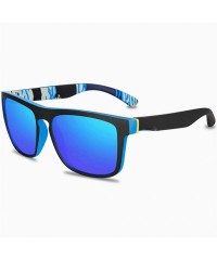 Square Square Sunglasses Men Polarized Sun Glasses Retro Vintage Goggles Women Driving Eyewear - Qp6 - CC194OM9UIQ $30.21