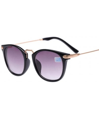 Round Driving Sunglasses 100 400 Degrees Skating - 250 Degree - CR190E5TI8Z $11.37