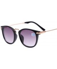 Round Driving Sunglasses 100 400 Degrees Skating - 250 Degree - CR190E5TI8Z $11.37