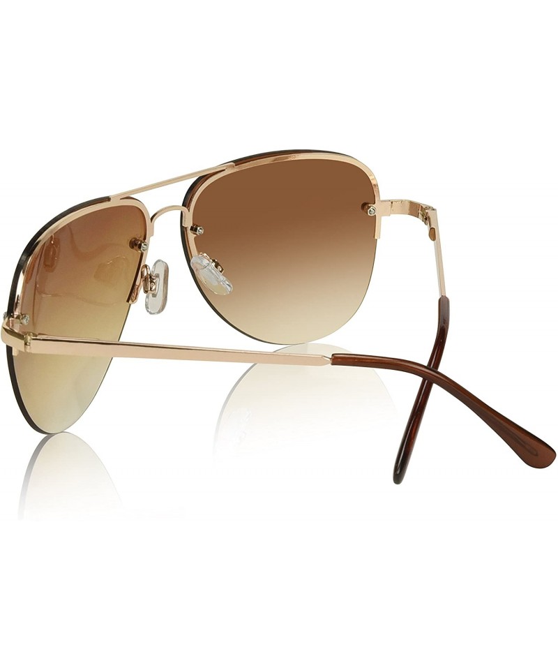 The Attico Edie Aviator Sunglasses in Silver by LINDA FARROW – LINDA FARROW  (U.S.)