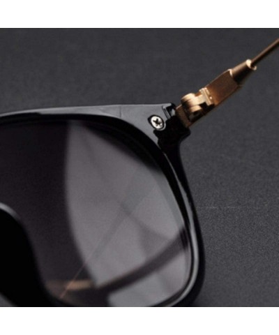 Round Driving Sunglasses 100 400 Degrees Skating - 250 Degree - CR190E5TI8Z $11.37