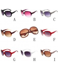 Sport Women Vintage Trendy Sunglasses Retro Eyewear Fashion Ladies Wild Sunglasses Plastic Frame Glasses - H - CE18QZQRHH8 $1...