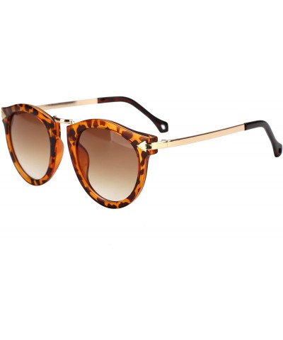 Wayfarer Women's Vintage Arrow Style Designer Polarized Sunglasses LSPZ8888 - Tortoise - CU12OCRX8AR $52.94