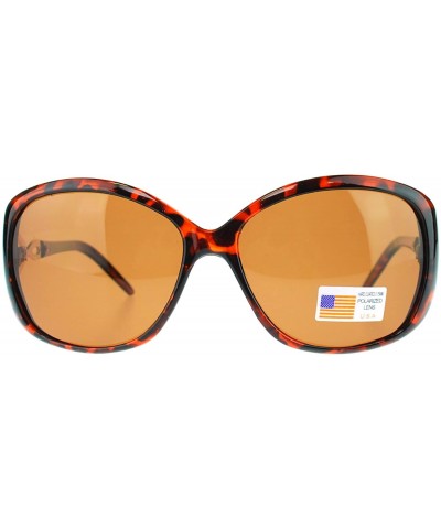 Butterfly Womens Anti Glare Polarized Serpent Snake Arm Plastic Butterfy Sunglasses - Tortoise - C711MWB0MG9 $12.07