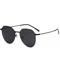 Square Mirror Tinted Color Lens Square Sunglasses Fashion Women Retro Big Metal Frame Eye Vintage Tiny Sun Glasses - 7 - CB19...