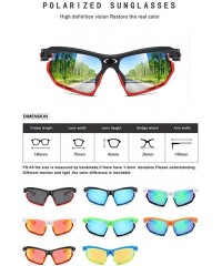 Sport Polarized cycling Sunglasses Outdoors Mountain - Color 6 - CX18OQ3RD5R $9.73