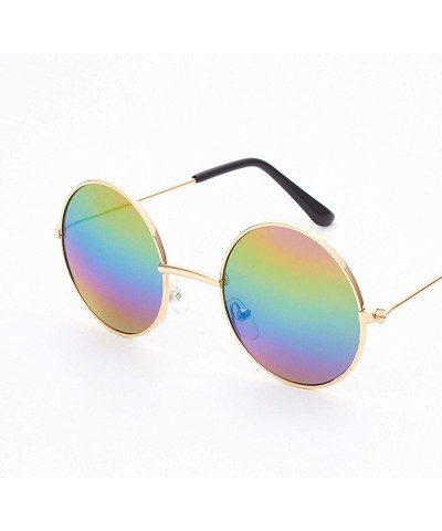 Round Fashion Baby Sunglasses Retro Kids Round Sun Glasses Children Outdoor UV Shade Eyeglasses Eyeware Girls&Boys - CF197YGC...