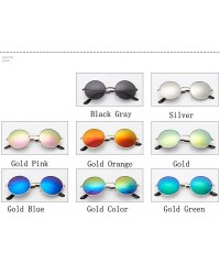 Round Fashion Baby Sunglasses Retro Kids Round Sun Glasses Children Outdoor UV Shade Eyeglasses Eyeware Girls&Boys - CF197YGC...