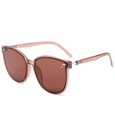 Cat Eye Big Cat Eye Sunglasses Women Men Sunglasses Ladies Metal YV400 Lens Eyeglasses - C3 - CT198UHXM0R $14.07