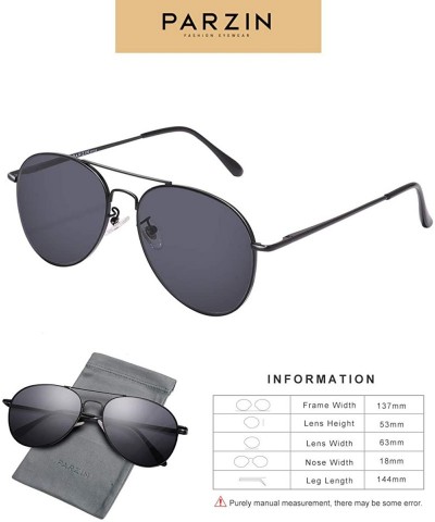 Oversized Polarized Sunglasses Women Arrow Oversized Cateyes - Classic Black - CA18Q2Y24XC $16.80