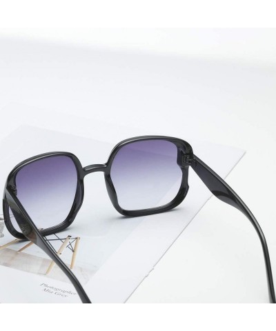 Oversized Fashion Man Women Irregular Shape Sunglasses Glasses Vintage Retro Style 2019 Fashion - E - CE18TL0GX4O $8.62