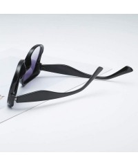 Oversized Fashion Man Women Irregular Shape Sunglasses Glasses Vintage Retro Style 2019 Fashion - E - CE18TL0GX4O $8.62