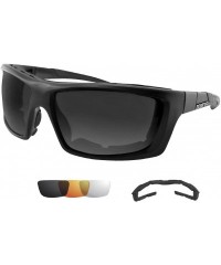 Wrap 803902 Trident Convertible Polarized Smked Clr & Amber Lens - Black Frame/Smoke-clear-amber Lens - CK11421UCIF $32.74