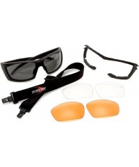 Wrap 803902 Trident Convertible Polarized Smked Clr & Amber Lens - Black Frame/Smoke-clear-amber Lens - CK11421UCIF $32.74